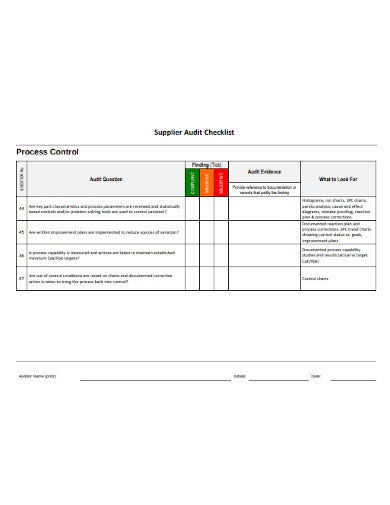 it audit checklist